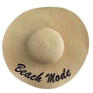 SALE Cruise Club Expressions Floppy Beach Hat